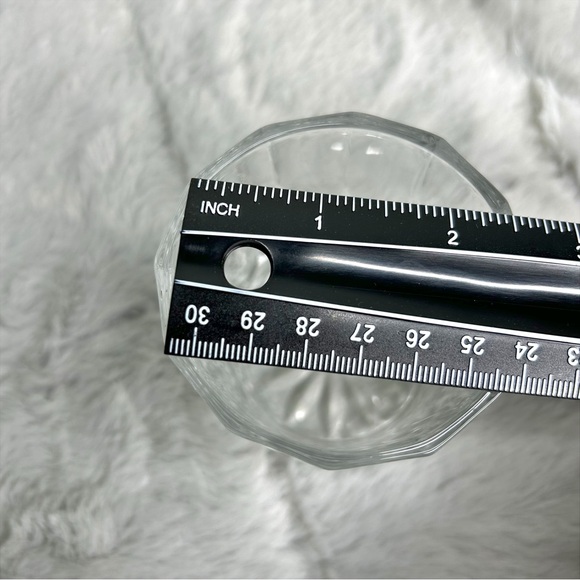 Double Old Fashioned Textured Whiskey Shot Glasses Set Pair of 2 | 6 oz Tumblers - Picture 6 of 7